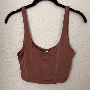 Terracotta Free People Bralette
